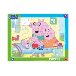 Dino Puzzle Peppa Pig: Siblings