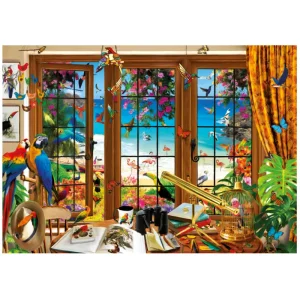 Educa Puzzle Birdwatching Window - 1500 pieces