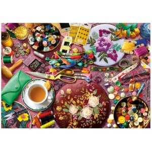 Educa Puzzle The Sewing Table - 2000 pieces