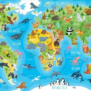 Educa Puzzle World Map - 150 to 199 pieces