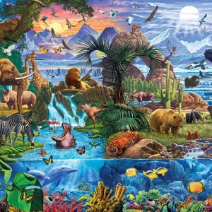 Eurographics Puzzle Earth Wildlife - 5000 pieces