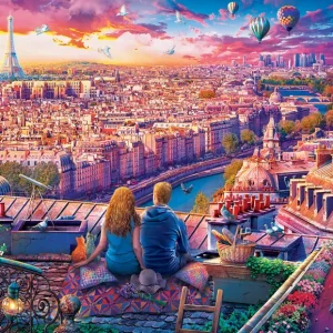 Eurographics Puzzle Paris Rooftop - 1000 pieces