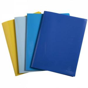Exacompta Bee Blue Display Book 20 Pockets A4 Assorted Colours Pack 4