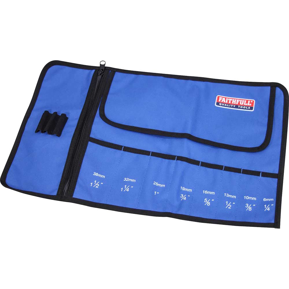 Faithfull 8 Pocket Chisel Roll