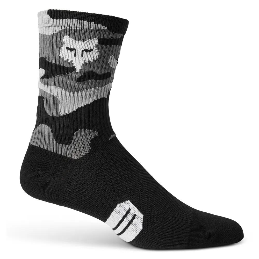 Fox 6in Ranger MTB Socks Black Camo