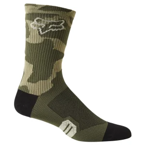 Fox 6in Ranger MTB Socks Green Camo