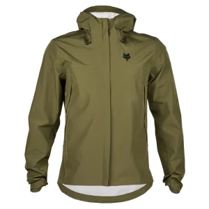Fox Ranger 2.5L Water MTB Jacket Olive Green