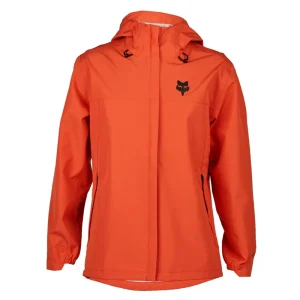 Fox Ranger 2.5L Water Youth MTB Jacket Orange Flame