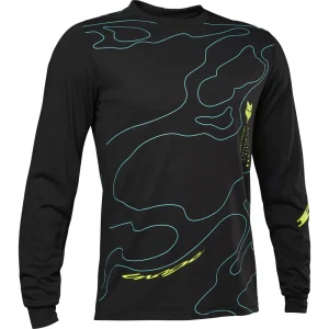 Fox Ranger Dri-Release Lunar Mid LS Jersey Black
