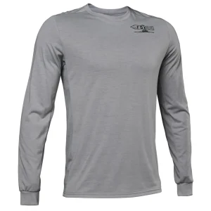 Fox Ranger DriRelease LS MTB Jersey Steel Grey