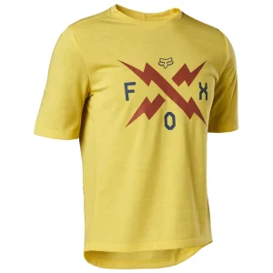 Fox Ranger DriRelease Youth SS Jersey Pear Yellow