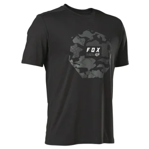 Fox Ranger Moth DriRelease SS MTB Jersey Camo Black