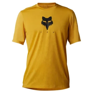 Fox Ranger Tru Dri SS MTB Jersey Daffodil