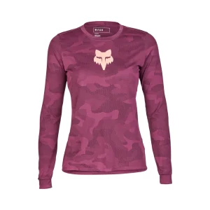 Fox Ranger TruDri LS Womens Jersey Sangria