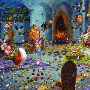 Grafika Puzzle François Ruyer: Witch - 2000 pieces