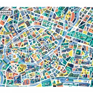 Grafika Puzzle Strasbourg - 1000 pieces