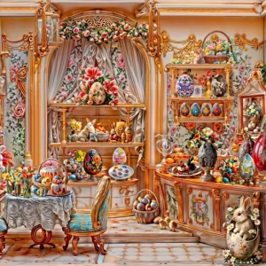 Grafika Puzzle The Tea Room