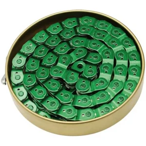 Gusset Slink Coloured Chain Green