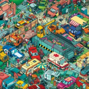 Heye Puzzle Car Cemetery - 1000 pieces