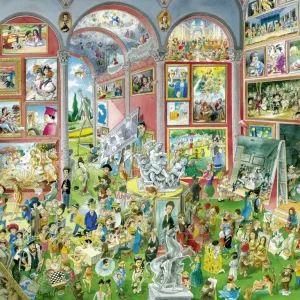 Heye Puzzle Cartoon Triangular - Masterpieces - 1500 pieces