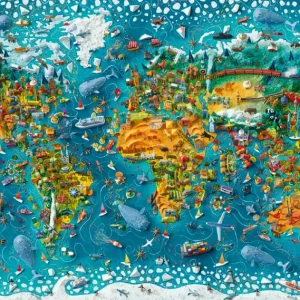Heye Puzzle Miniature World - 2000 pieces