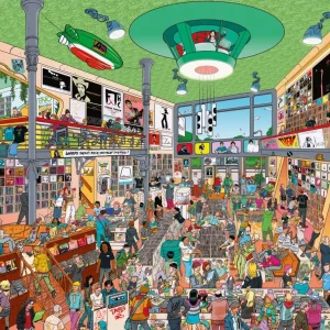 Heye Puzzle Record Store - 1500 pieces