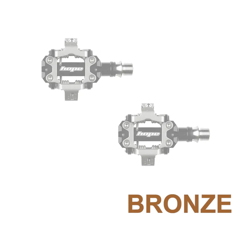 Hope Union Race Clip Pedals Bronze