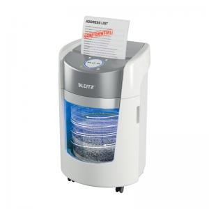 Leitz IQ OptiMax Small Office 350 Micro Cut Paper Shredder Security P5