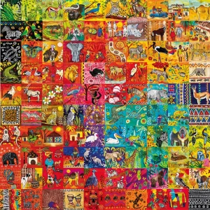 Magnolia Puzzle A 100 Tile Tale - 1000 pieces