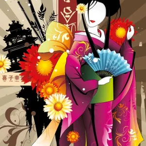 Magnolia Puzzle Geisha - 1000 pieces