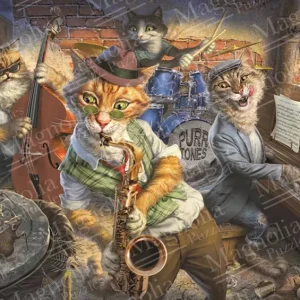 Magnolia Puzzle Groupies at Risk - 1000 pieces