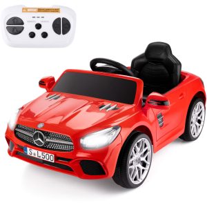 Mercedes-Benz SL 6v Ride On - Red - Red