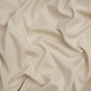 Minerva Core Range Fleece Back Soft Shell Coating Fabric Light Cream