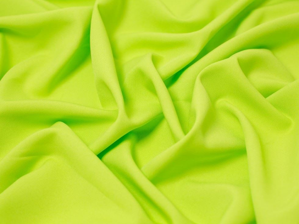 Minerva Core Range Polyester Suiting Fabric Lime Green