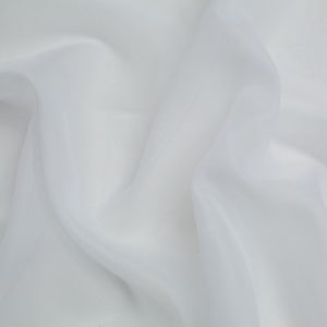 Minerva Core Range Polyester Voile Fabric Ivory