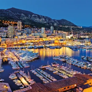 Nathan Puzzle Collection French Regions - A Night In The Port Of Monaco