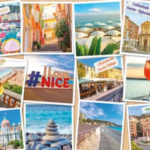 Nathan Puzzle Nice, Côte d'Azur - 2000 pieces