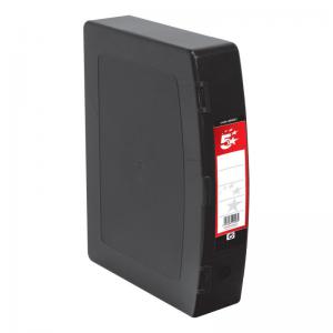 Office Box File Capacity 70mm Polypropylene Twin Clip Lock Foolscap
