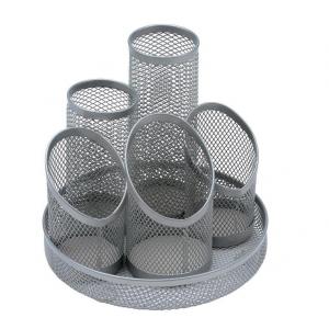 Office Desk Tidy Wire Mesh Scratch Resistant Non-Marking Base 5