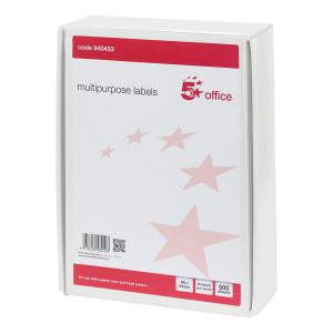Office Multipurpose Labels Laser Copier Inkjet 16 per Sheet 99x34mm