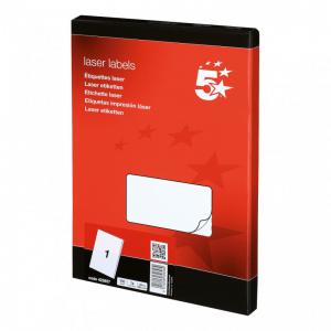 Office Multipurpose Labels Laser Copier and Inkjet 1 per Sheet
