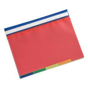 Office Part File 5-Part Coloured Tabs A4 Clear 936887