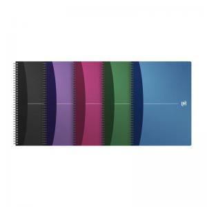 Oxford Office Notebook Poly Wirebound 90gsm Smart Ruled 180pp A4