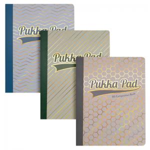 Pukka Haze Composition Book B5 Casebound 140 Ruled Pages With Margin