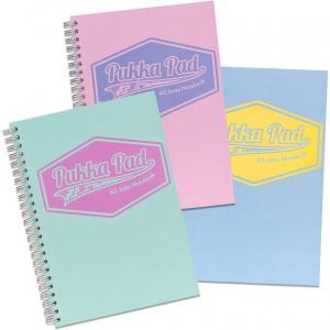 Pukka Pad Jotta A5 Wirebound Card Cover Notebook Ruled 200 Pages