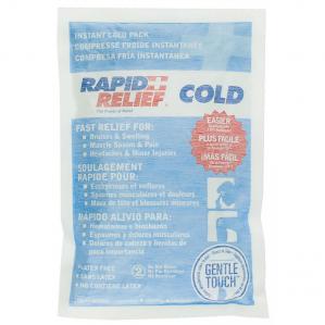 Rapid Aid Instant Cold Pack C W Gentle Touch Technology Large 5X 9
