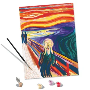 Ravensburger Puzzle Paint by Number - CreArt - Art Collection - The Scream