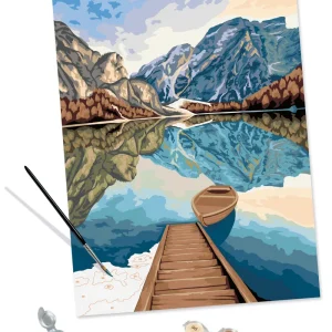 Ravensburger Puzzle Paint by Number - CreArt - Lake Views
