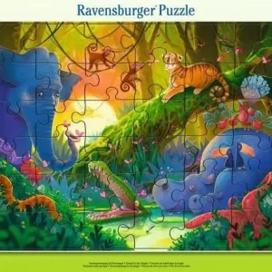 Ravensburger Puzzle Sunset In The Jungle