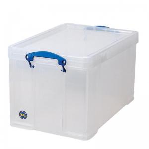 Really Useful Storage Box Plastic Lightweight Robust Stackable 84